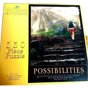Successories Motivational Inspirational Jigsaw Puzzle Possibilities 550 Pieces